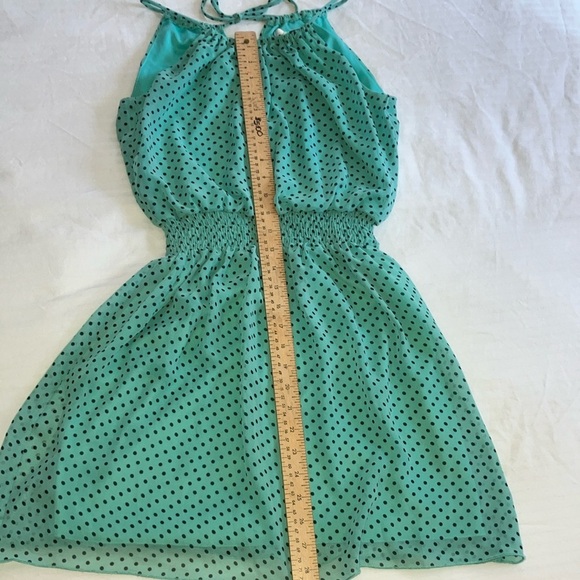 Small Womens breezy Sweet Storm Aqua turquoise dress - Picture 12 of 16